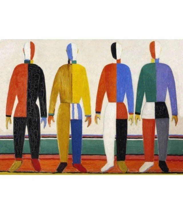 Puzzle MW - 24 p - Les sportifs - Malevitch - Image 2