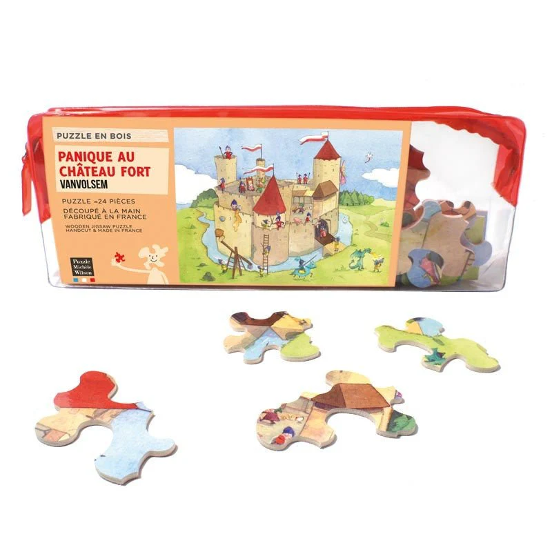 Puzzle MW - 24 p - Panique au chateau fort