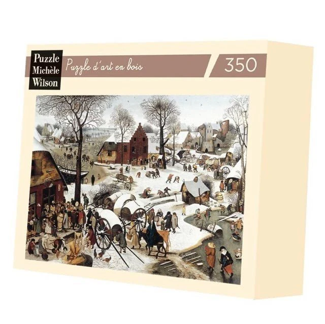 Puzzle MW - 350 p - Le dénombrement - Bruegel