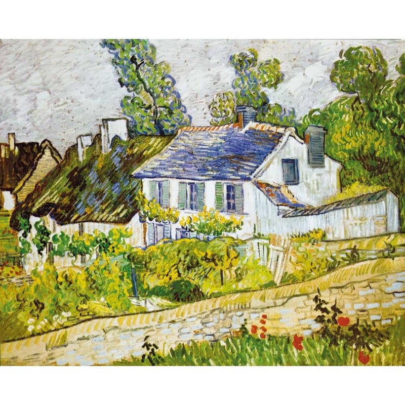 Puzzle MW - 500 p - Maison à Auvers - Van Gogh - Image 2