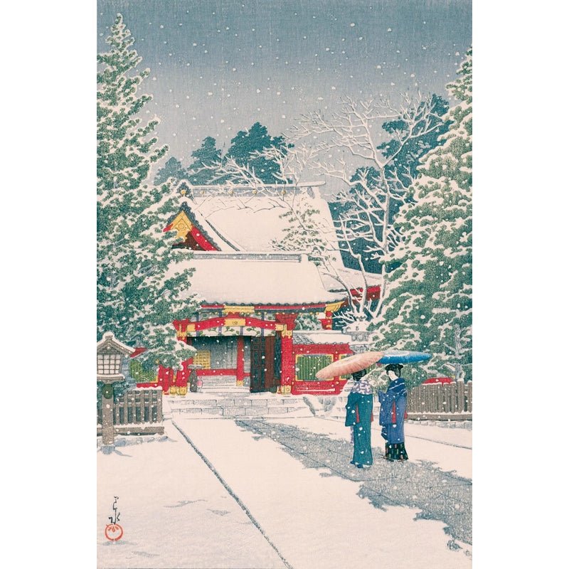 Puzzle MW - 500 p - Neige à Hie-jinja - Kawase - Image 2