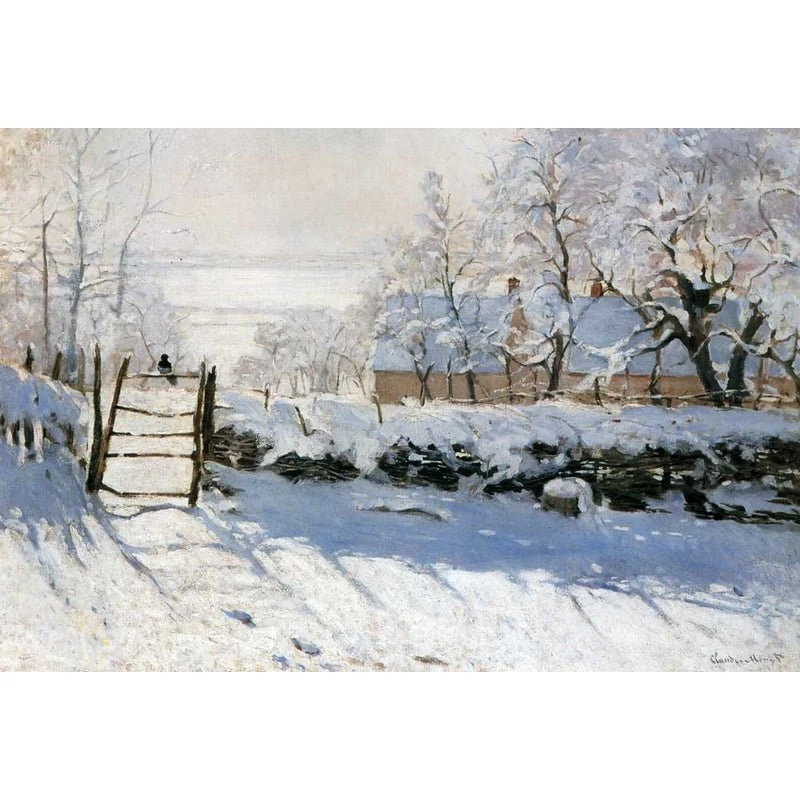 Puzzle MW - 650 p - La pie - Monet - Image 2