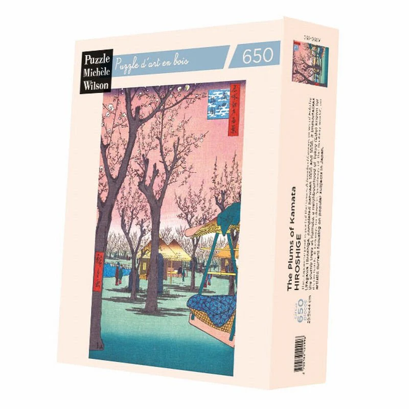 Puzzle MW - 650 p - Les pruniers de Kamata - Hiroshige