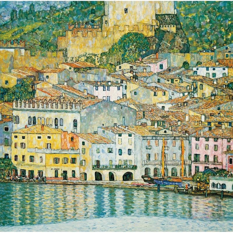 Puzzle MW - 750 p - Le lac de Garde - Klimt - Image 2