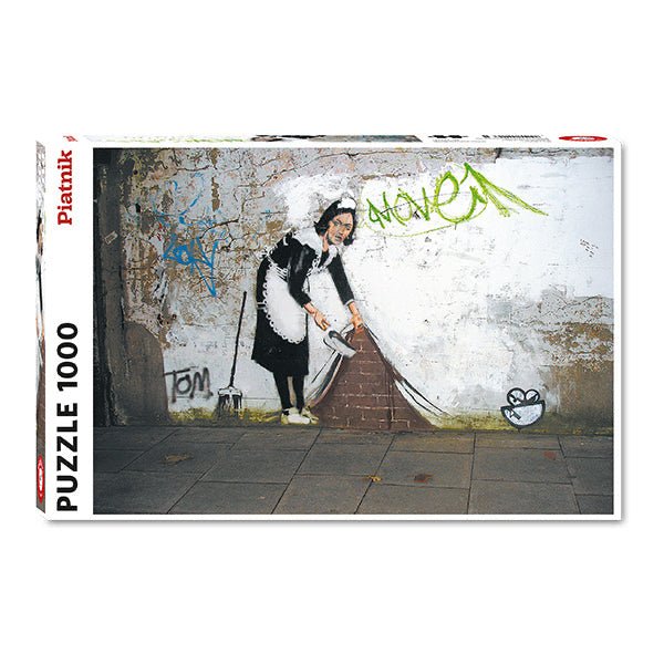 Puzzle Piatnik - 1000 p - Banksy - Sous le tapis - Image 2