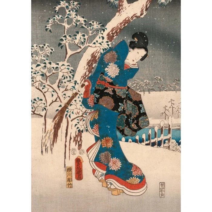 Puzzle Piatnik - 1000 p - HIROSHIGE - CONTE DE GENJI