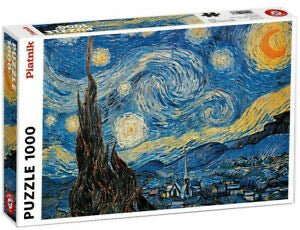 Puzzle Piatnik - 1000p - La nuit étoilée - Van Gogh