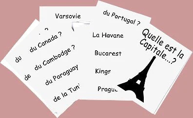 Quelle est la capitale ...?